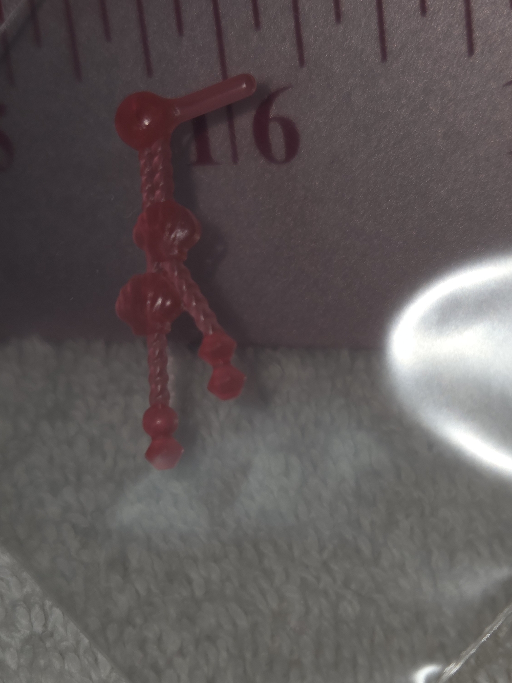 Mattel Monster High Lagoona Small Red Doll Earring Accessory